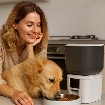 Distributeur automatique croquettes | Connecté - Miss Doggies