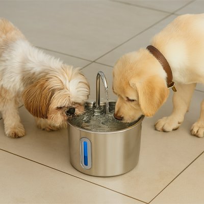 Fontaine a eau Chien | FreshFlow - Miss Doggies